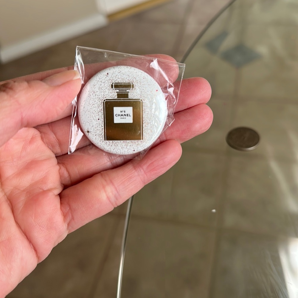 Chanel brooch gift from 2023 holiday collection New
